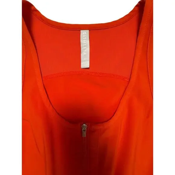 Athleta Dress Size 0 Expedition Activewear Vermillion Orange Skort - Picture 11 of 12